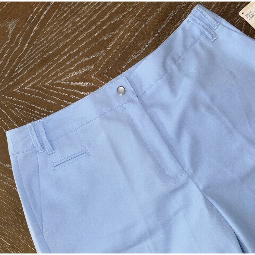 NWT EP PRO Tour Tech 10 LIGHT BLUE Women's Golf Bermuda Walking Shorts FAST SHIP